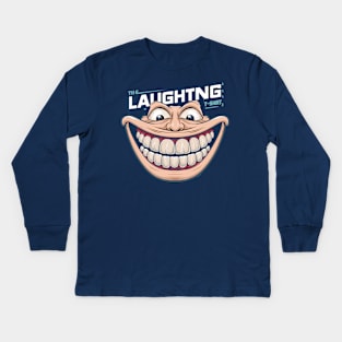 The laughing t-shirt Kids Long Sleeve T-Shirt